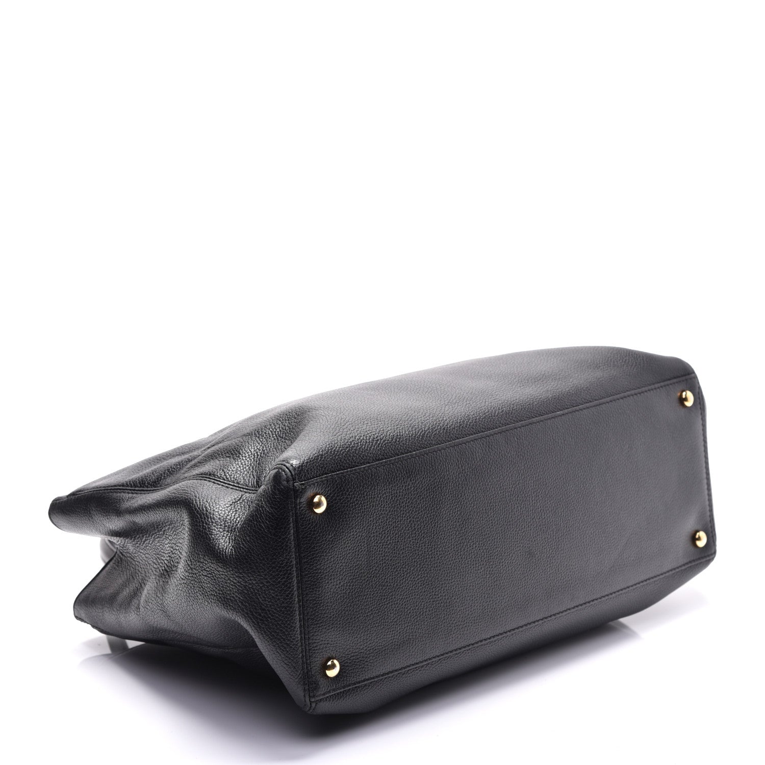 Chanel Calfskin Cerf Executive Shopper Tote Black 4 of 11