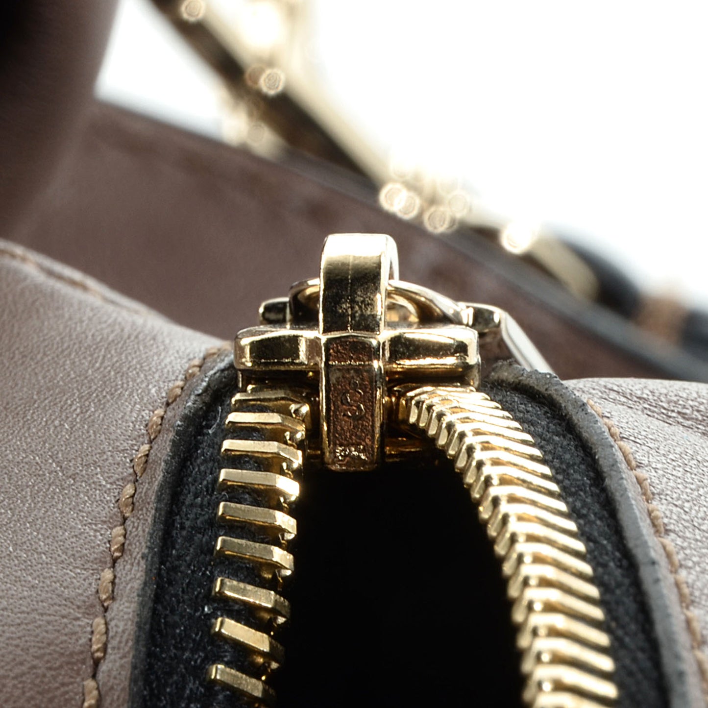 Calf Hair Feather Medium Rockstud Tote