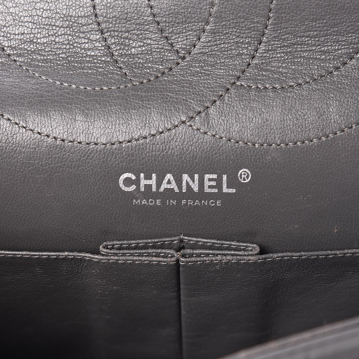 Chanel Aged Calfskin Quilted 2.55 Reissue 227 Flap Grey 8 of 23