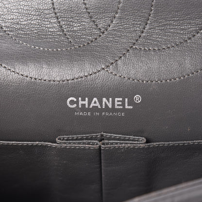 Chanel Aged Calfskin Quilted 2.55 Reissue 227 Flap Grey 8 of 23