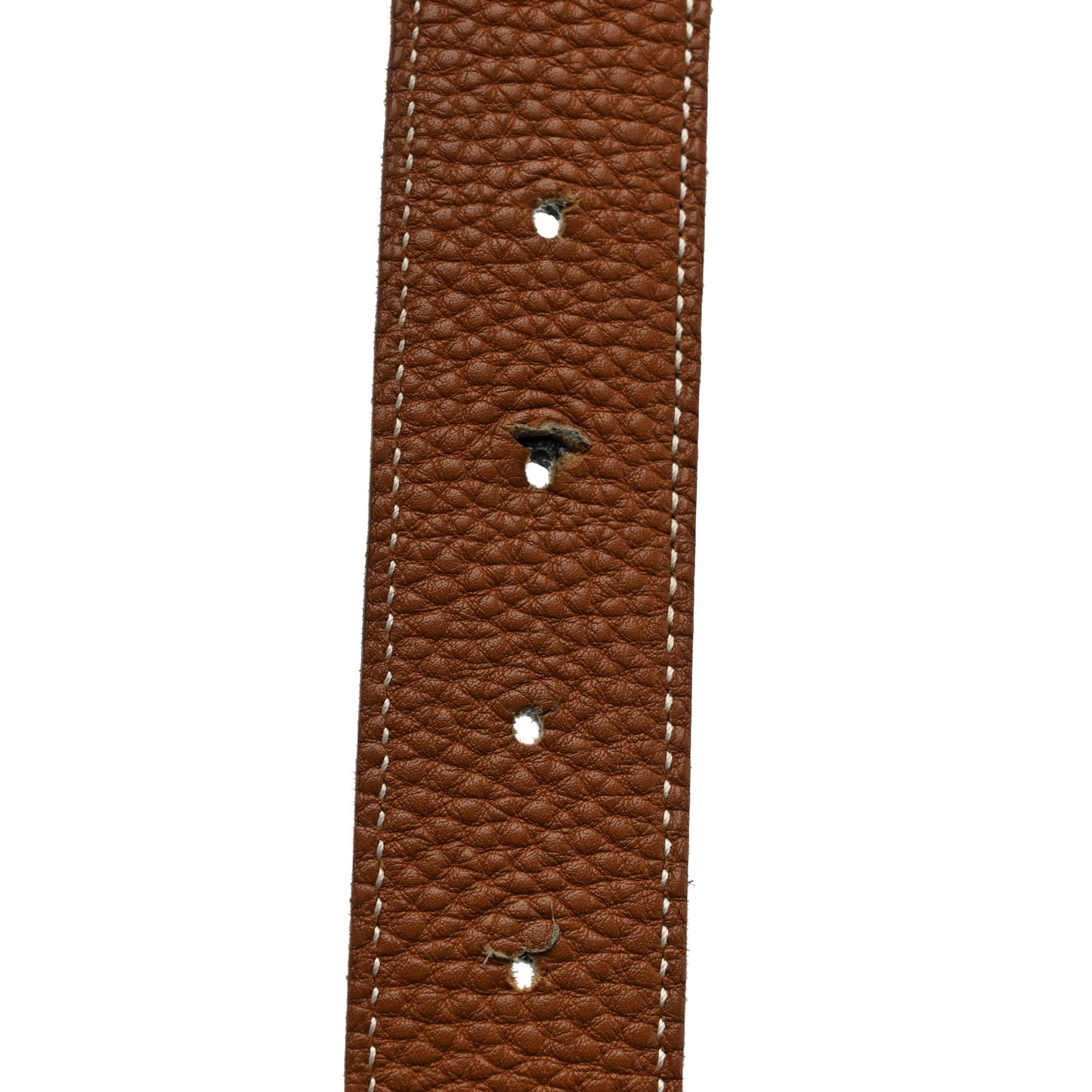 Box Togo Reversible 32mm Belt Strap 85 Black Gold