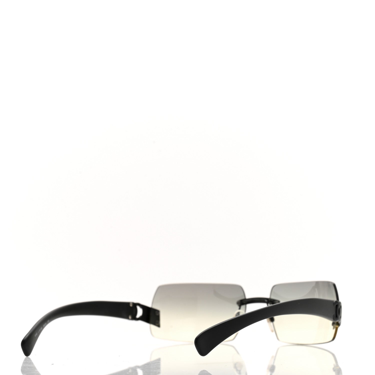 Chanel Frameless CC Sunglasses 4048 Black 4 of 8