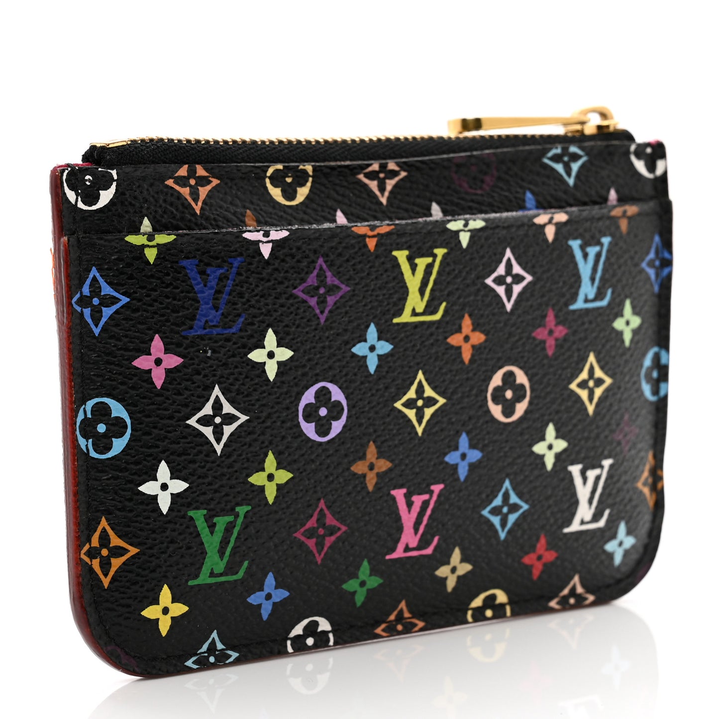 Monogram Multicolor Key Pouch Black Grenade
