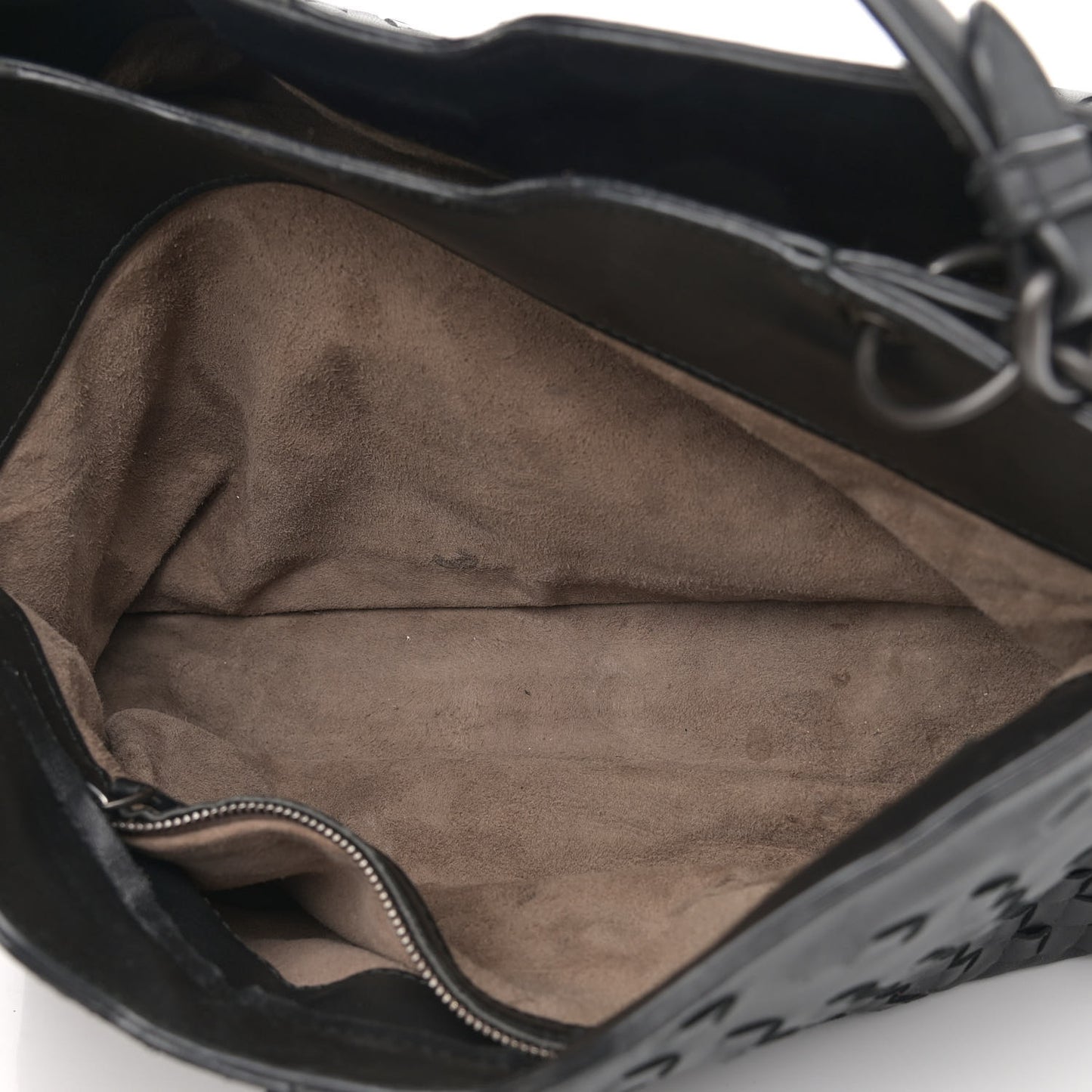 Nappa Intrecciato Tote Black