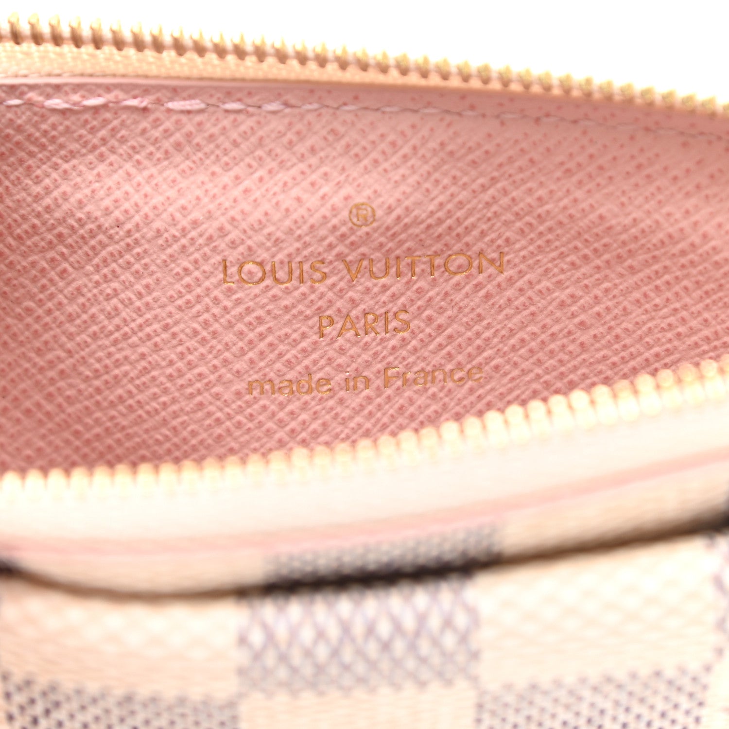 Louis Vuitton Damier Azur Recto Verso Card Holder Rose Ballerine 6 of 6