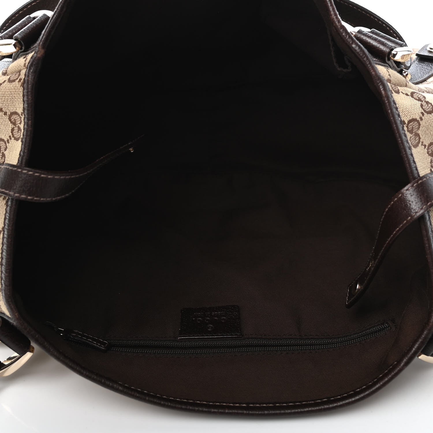 Gucci Monogram Medium Abbey Shoulder Bag Dark Brown 4 of 4