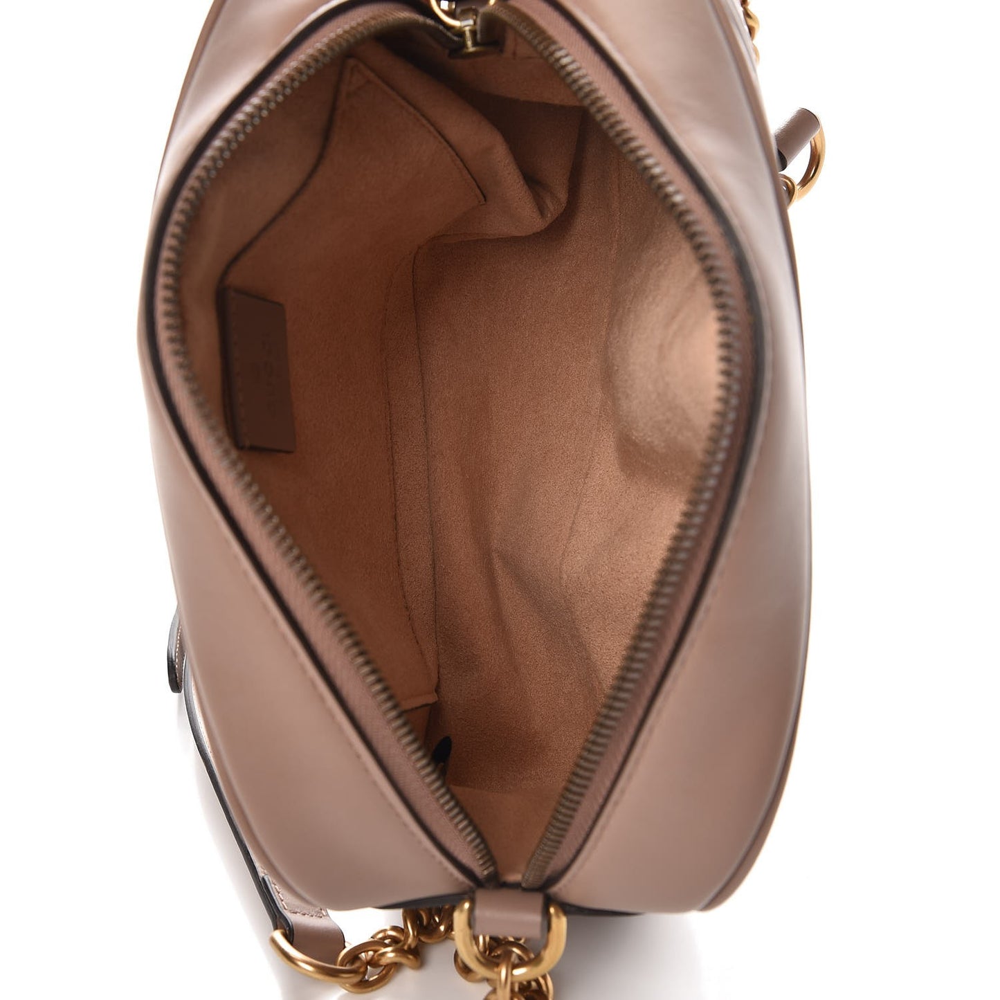 Calfskin Matelasse Small GG Marmont Chain Shoulder Bag Porcelain Rose