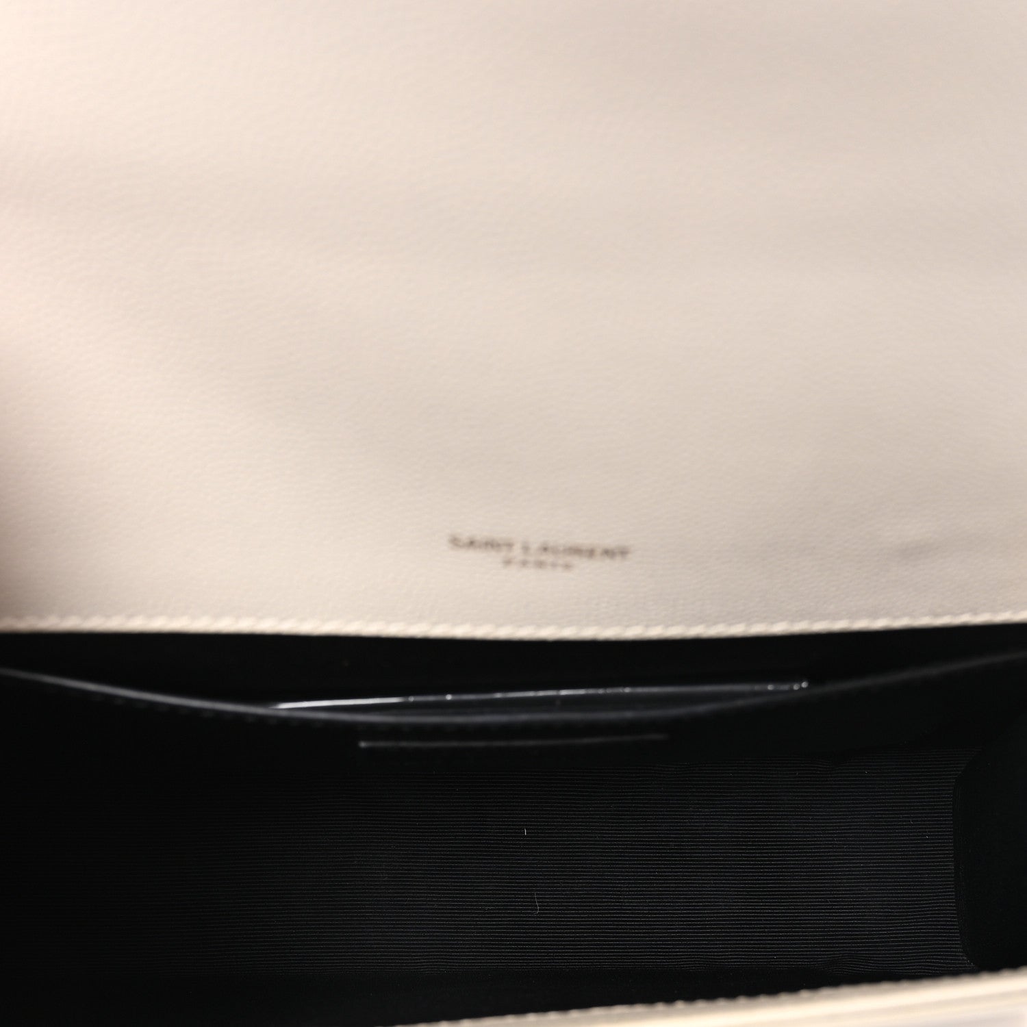 Saint Laurent Grain De Poudre Medium Classic Monogram Kate Satchel Crema Soft 5 of 10