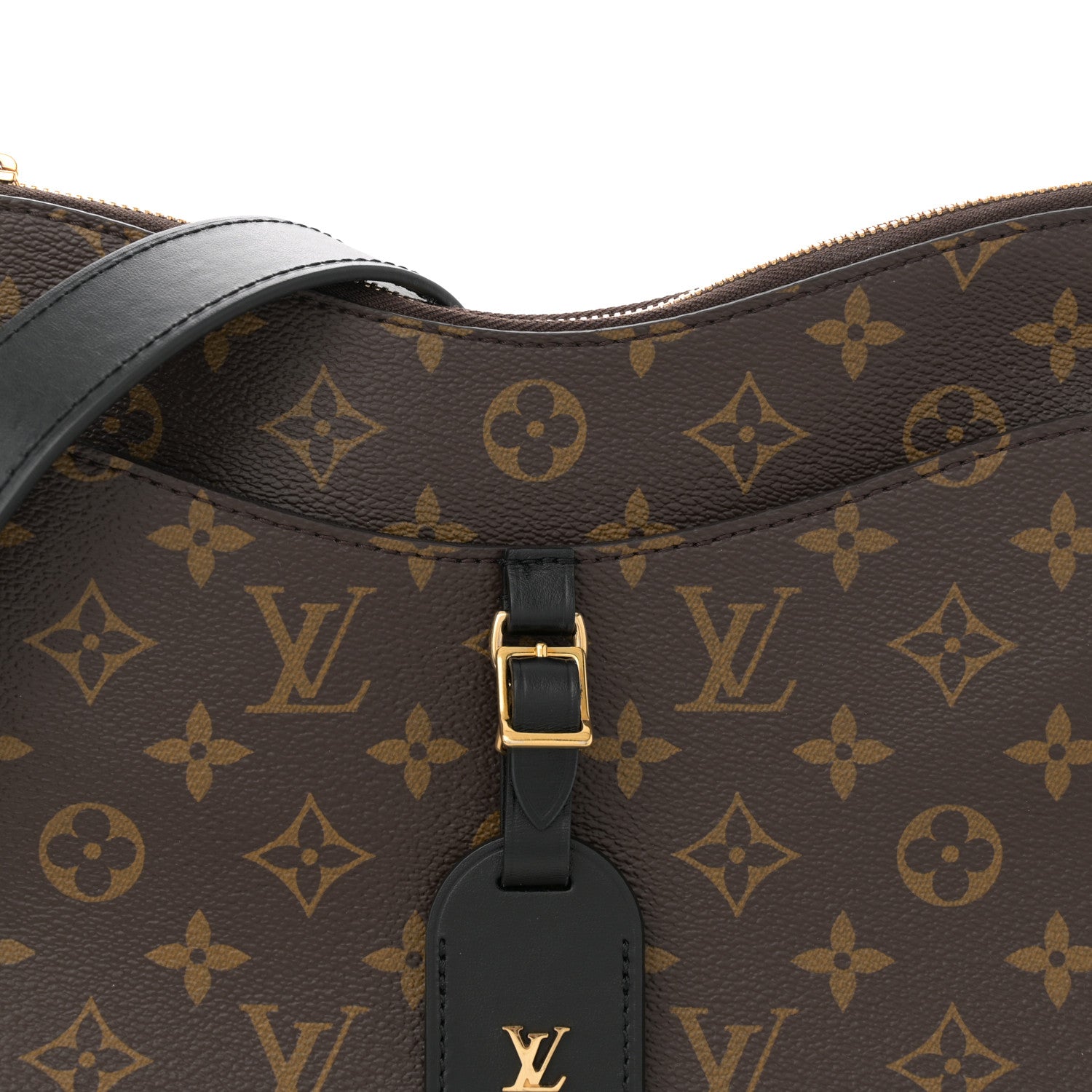 Louis Vuitton Monogram Odeon MM Black 8 of 10