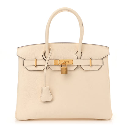 Hermes Togo Birkin 30 Craie 1 of 13