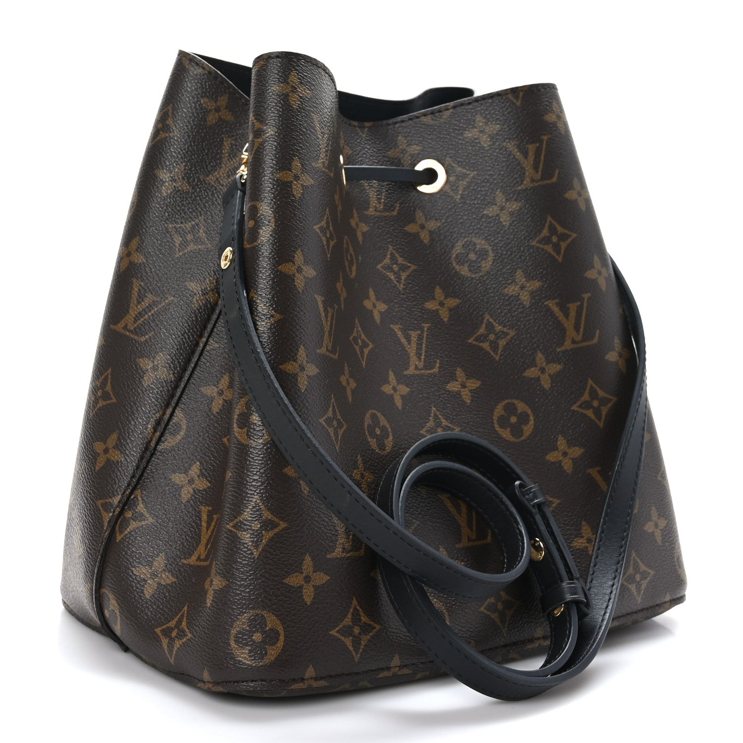 Louis Vuitton Monogram Neonoe MM Black 2 of 10