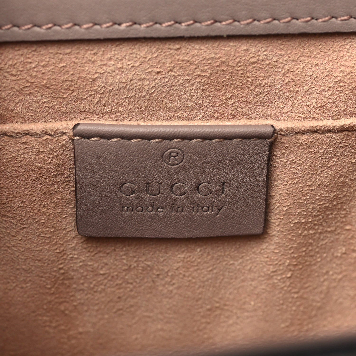 Gucci GG Supreme Monogram Studded Small Padlock Shoulder Bag Porcelain Rose 6 of 10