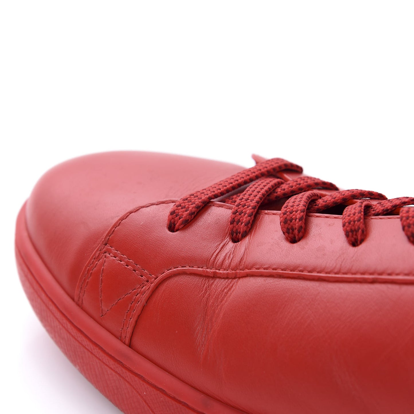 Calfskin Luxembourg Sneakers 10 Red