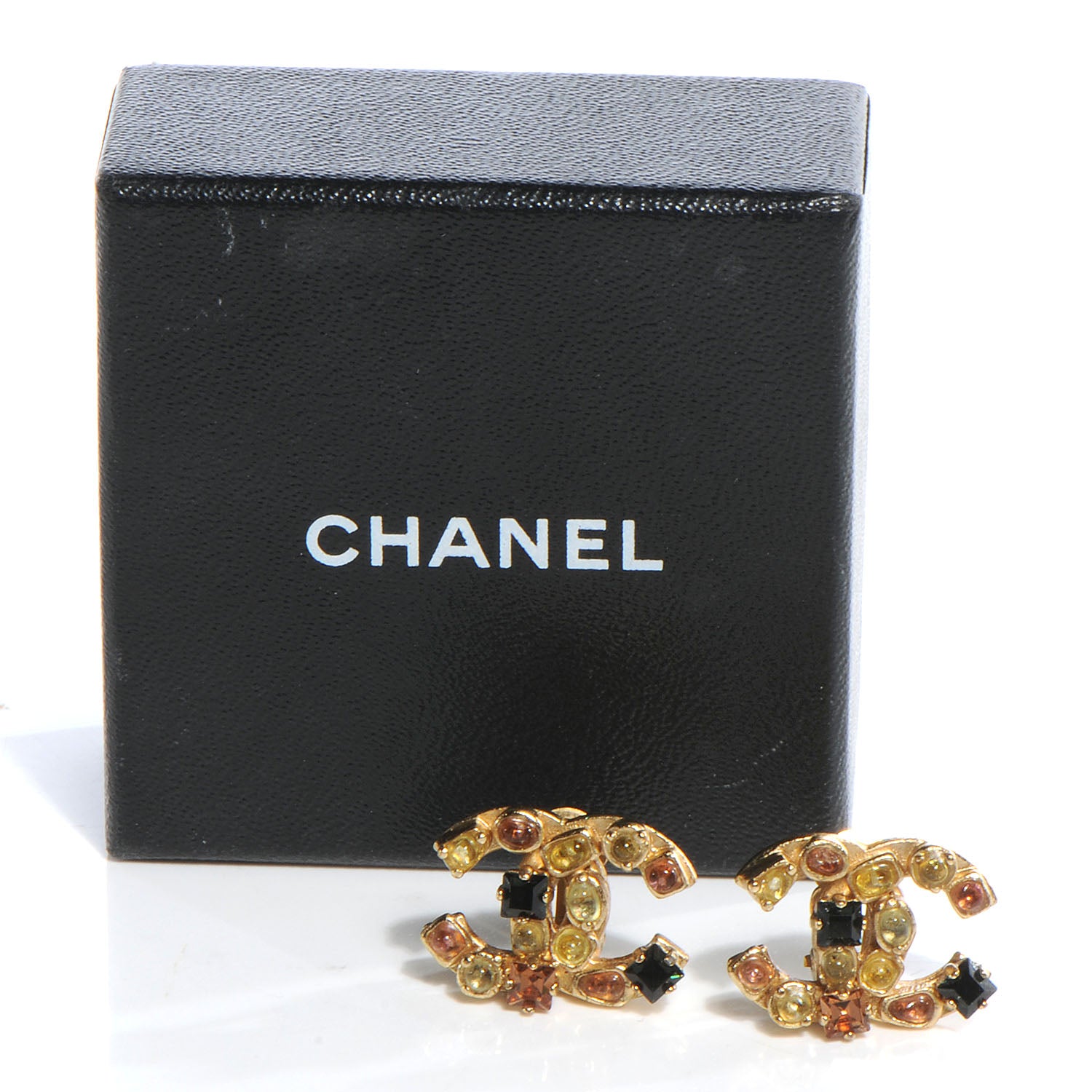 Chanel Gold CC Clip On Earrings 5 of 5