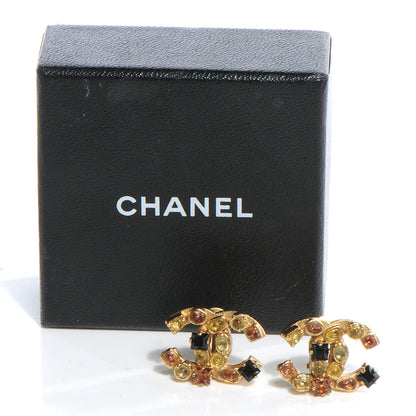 Chanel Gold CC Clip On Earrings 5 of 5
