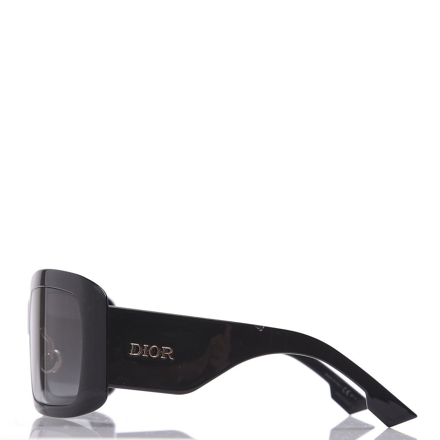 Christian Dior Acetate DiorSo Light 2 Shield Sunglasses Black 2 of 9