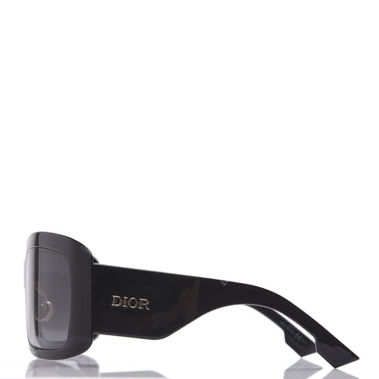 Christian Dior Acetate DiorSo Light 2 Shield Sunglasses Black 2 of 9