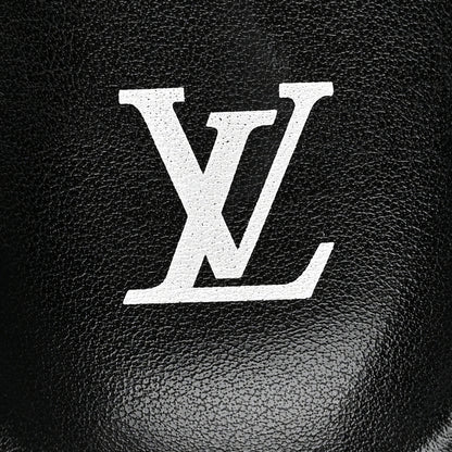 Louis Vuitton Calfskin Mens LV Studded Oasis Mules 9 Black 8 of 9