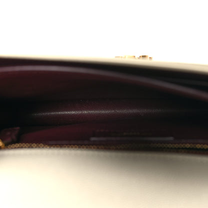 Saint Laurent Grain De Poudre Monogram Cassandra Clasp Bag Crema Soft 5 of 11