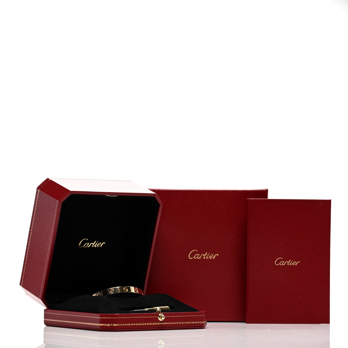 18K Yellow Gold LOVE Bracelet 16
