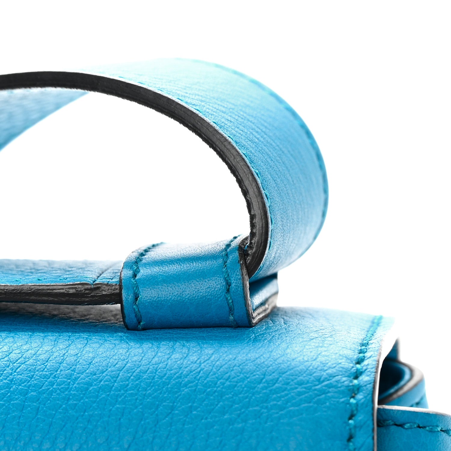 Gucci Calfskin GG Marmont Shoulder Bag Turquoise 11 of 14