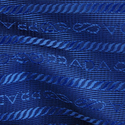 Prada Tessuto Saffiano Flat Flap Messenger Bag Black Bluette 2 of 10