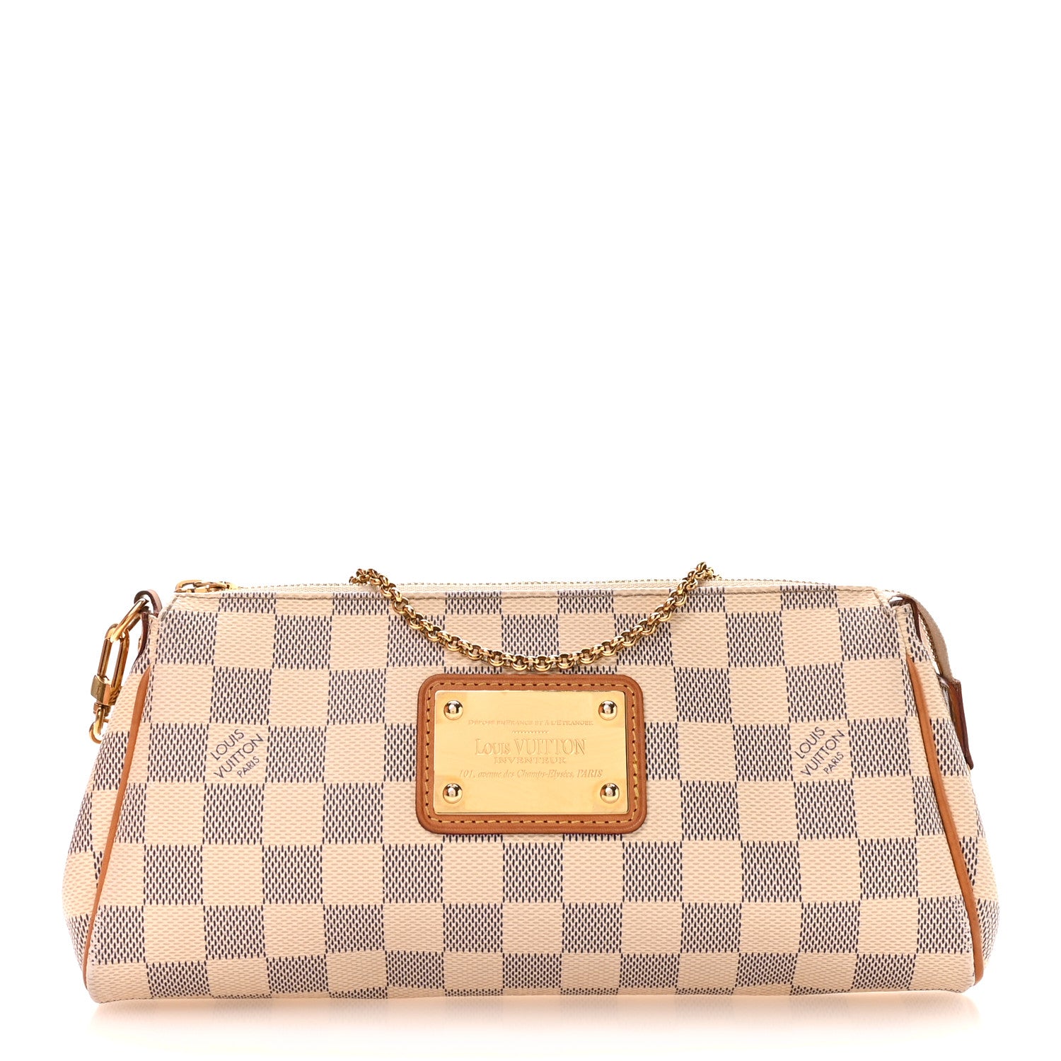 Louis Vuitton Damier Azur Eva Clutch 1 of 10