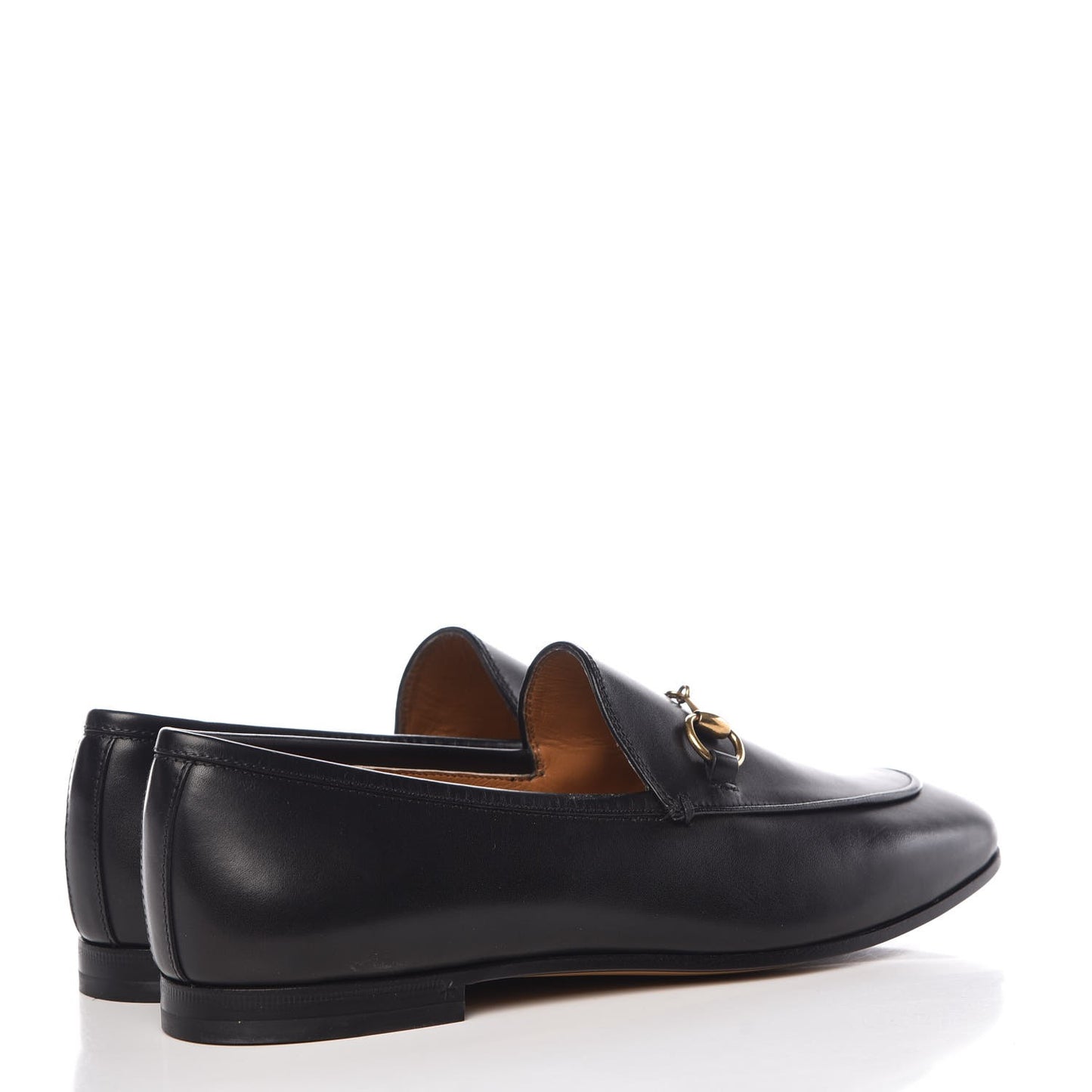 Calfskin Womens Jordaan Loafers 38.5 Black