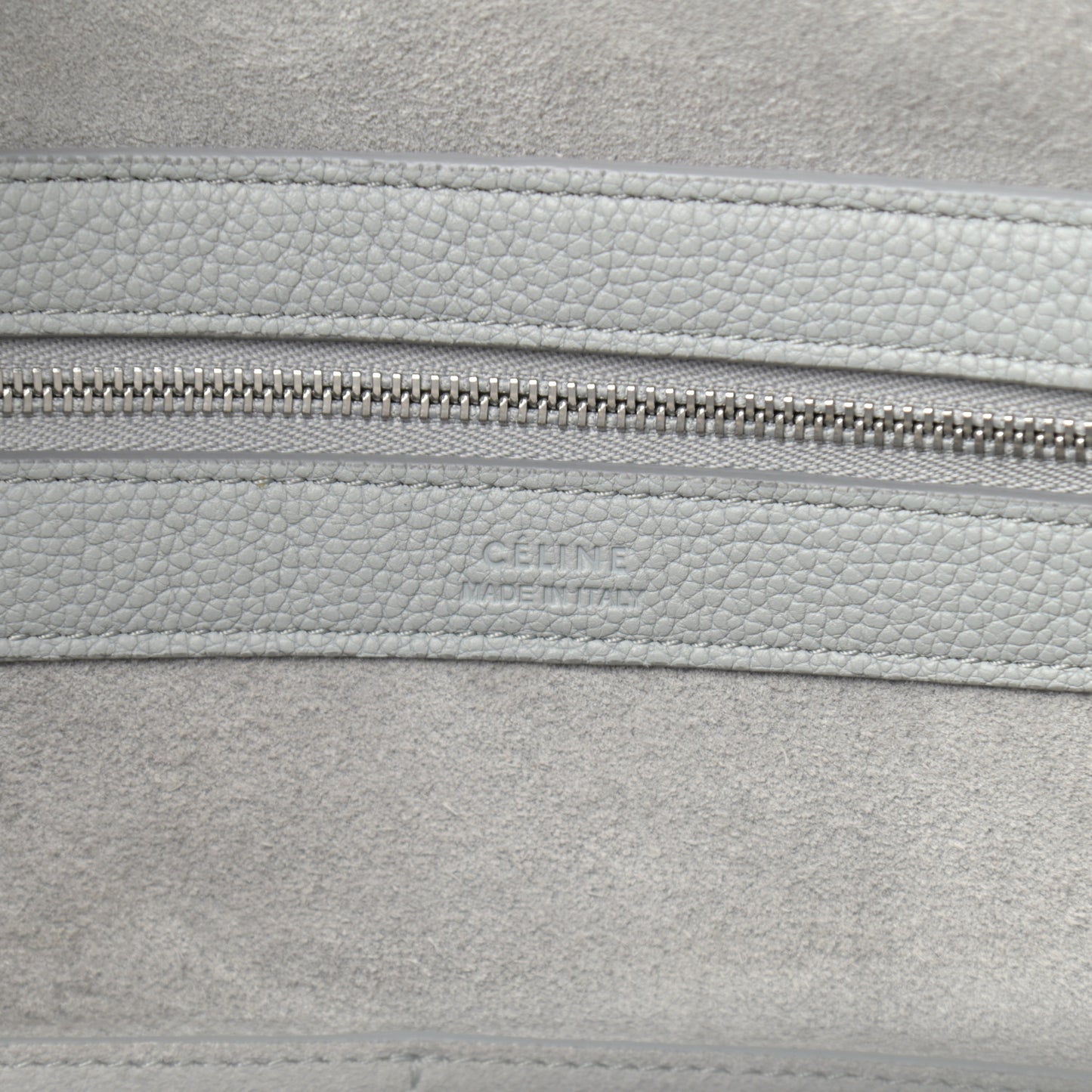 Soft Grained Calfskin Small Belt Cabas Phantom Mineral