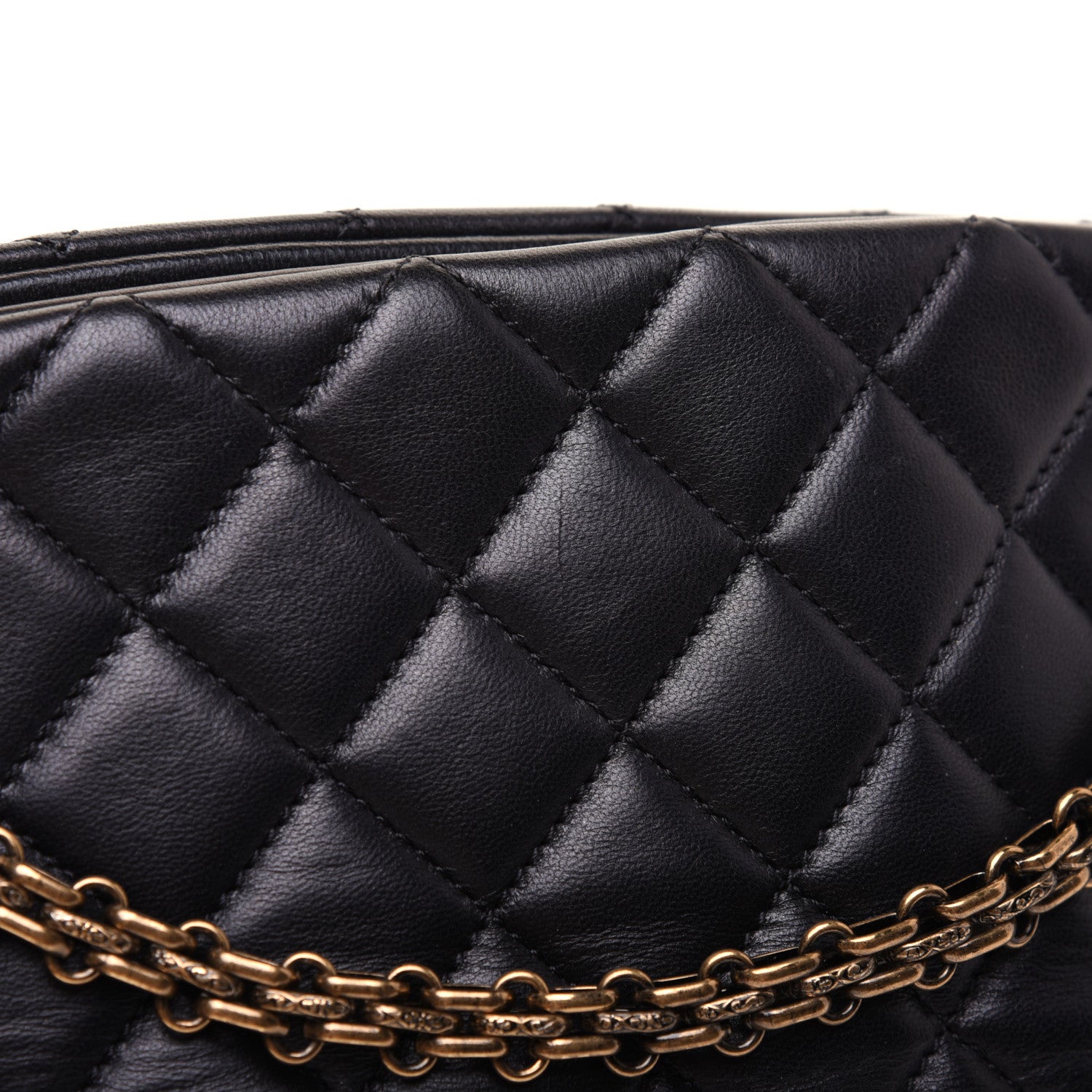 Chanel Lambskin Quilted Medium Just Mademoiselle Black 14 of 19