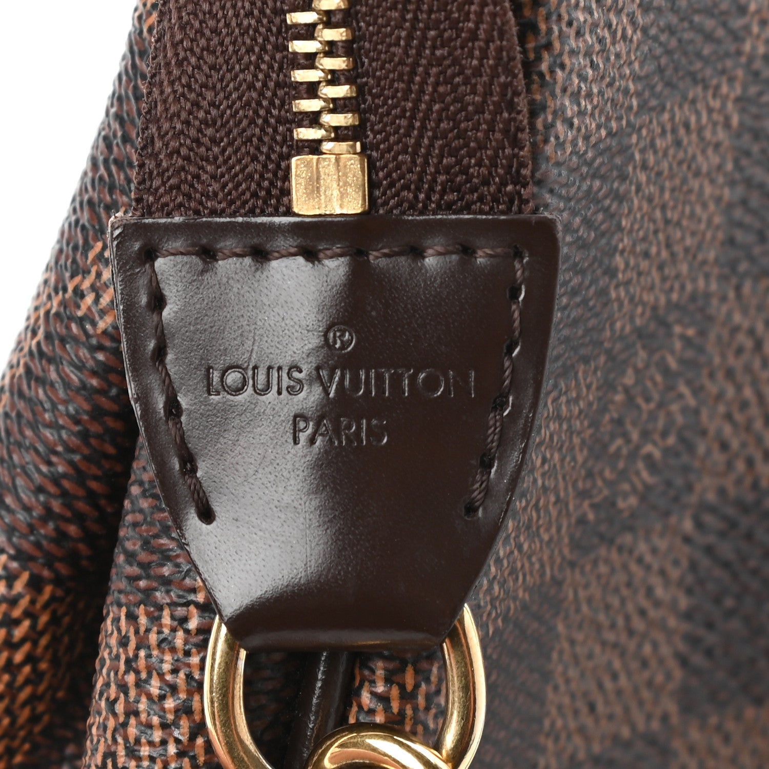 Louis Vuitton Damier Ebene Eva Clutch 6 of 9
