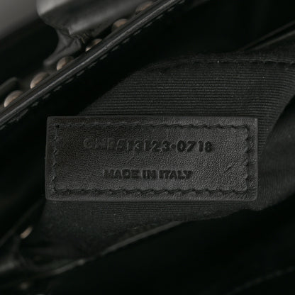 Saint Laurent Smooth Calfskin Studded Small Sac De Jour Black 7 of 12