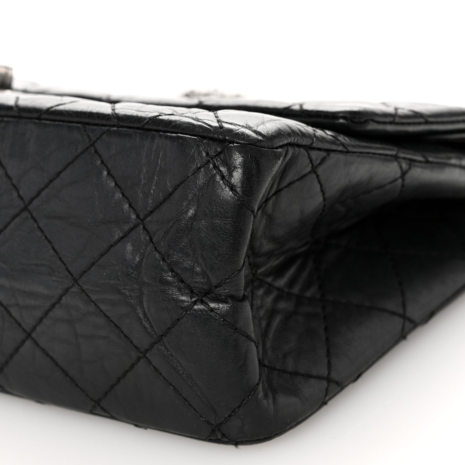 Chanel Aged Calfskin Quilted 2.55 Reissue 226 Flap Black 10 of 10