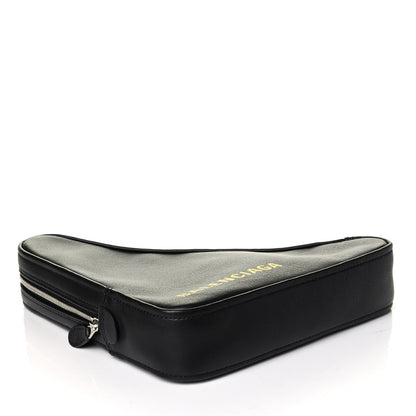 Balenciaga Calfskin M Triangle Pouch Black 3 of 6