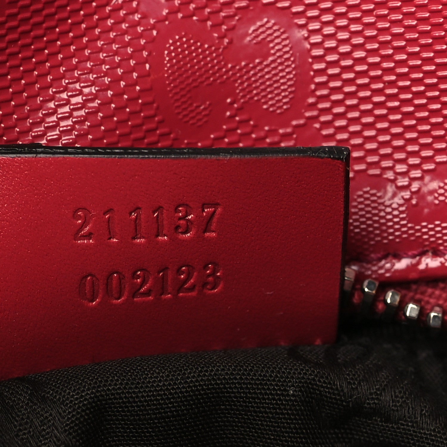Gucci Imprime Monogram Medium Zippered Shopping Tote Rose Blush 7 of 7