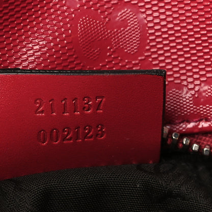 Gucci Imprime Monogram Medium Zippered Shopping Tote Rose Blush 7 of 7