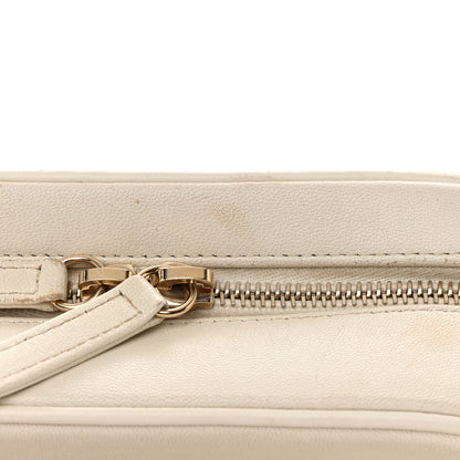 Chanel Lambskin CC Mania Camera Case White 14 of 15