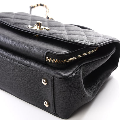 Chanel Caviar Quilted Medium Business Affinity Flap Black 6 of 12