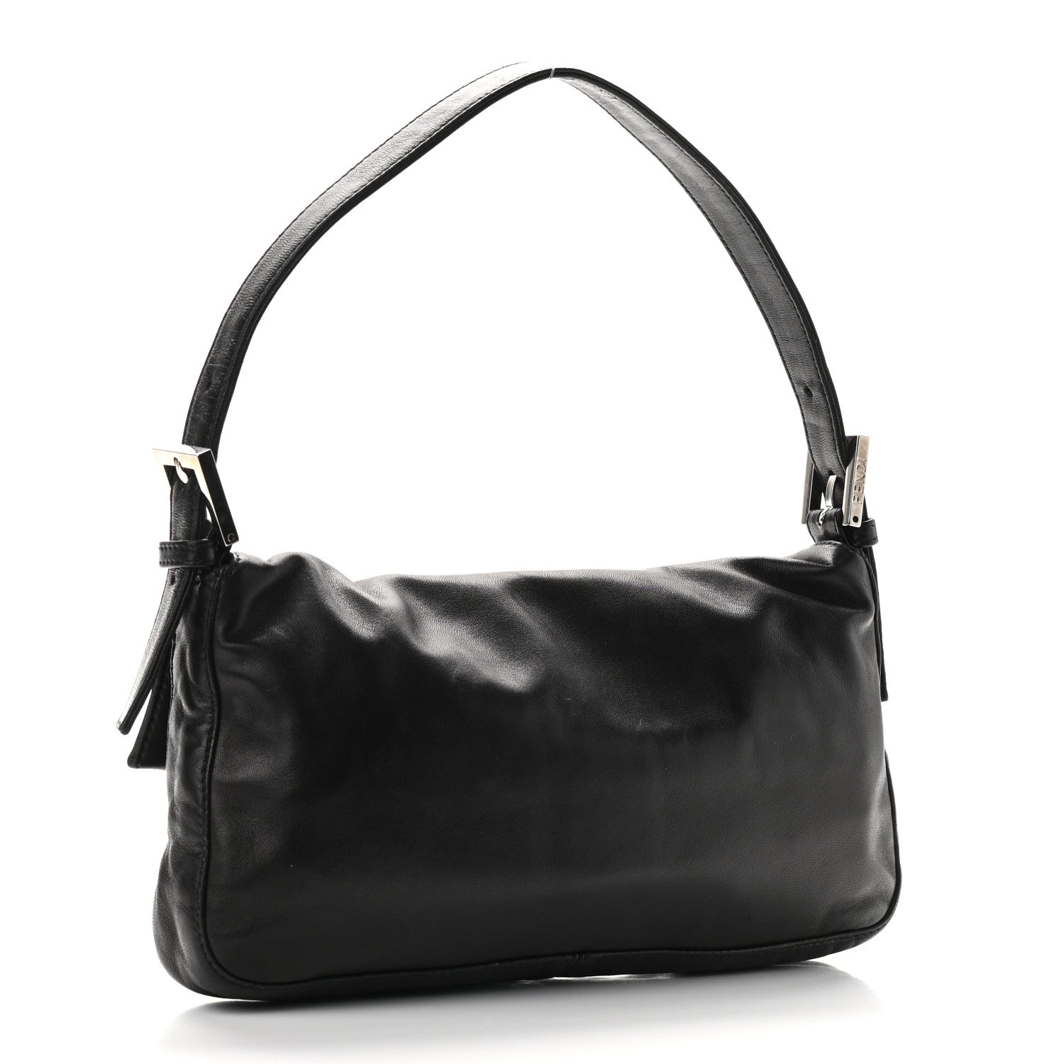 Fendi Lambskin Baguette Black 3 of 8