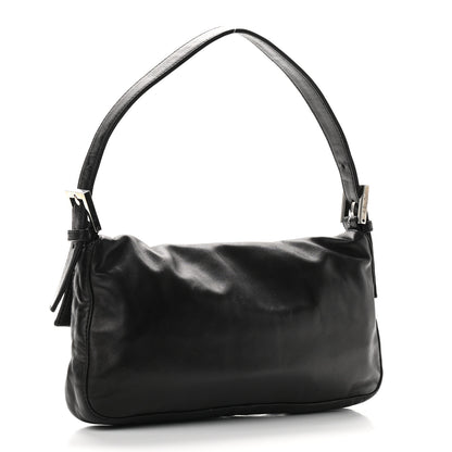 Fendi Lambskin Baguette Black 3 of 8