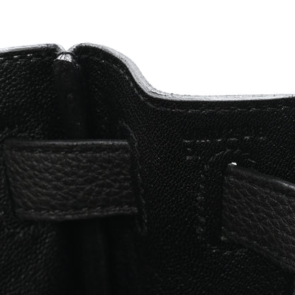 Hermes Togo Kelly Retourne 28 Black 7 of 11