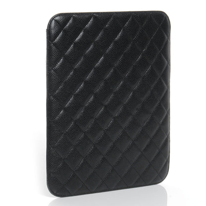 Chanel Caviar iPad Case Black 3 of 8