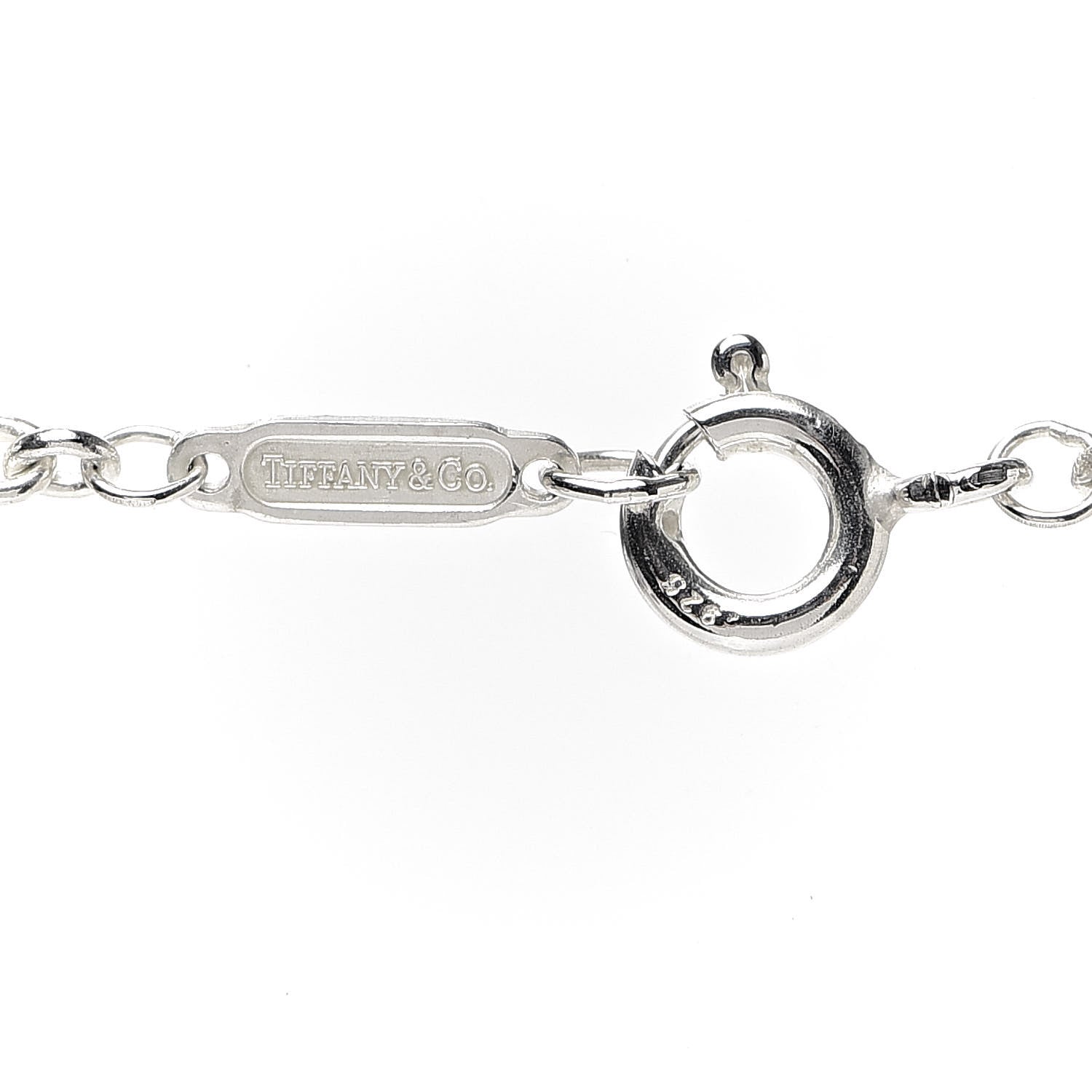 Tiffany Sterling Silver Heads Tails Coin Pendant Necklace 5 of 7
