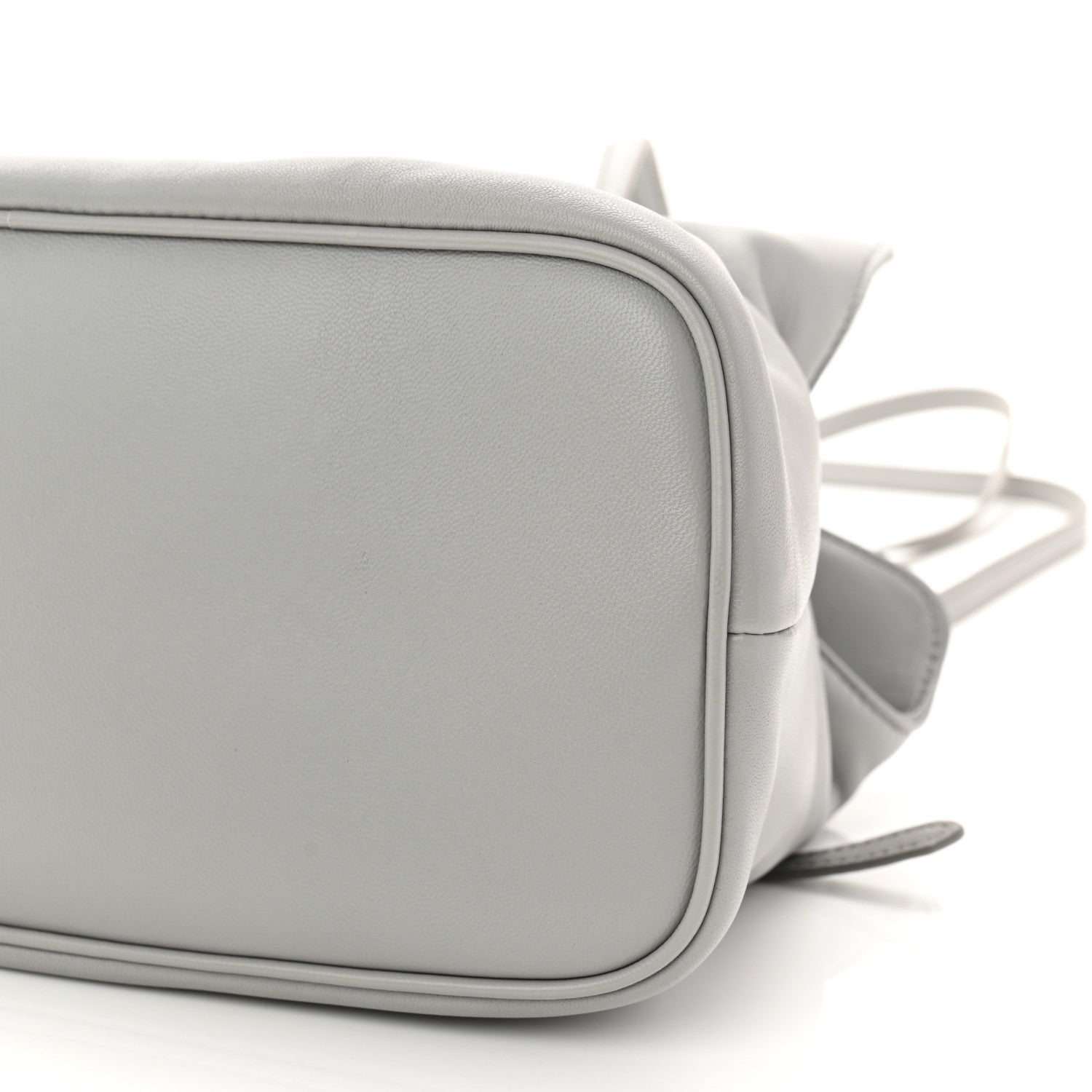 Prada Nappa Small Dada Shoulder Bag Granite Gray 9 of 9