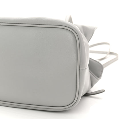 Prada Nappa Small Dada Shoulder Bag Granite Gray 9 of 9