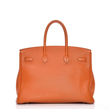 Hermes Togo Birkin 35 Orange 34 of 34