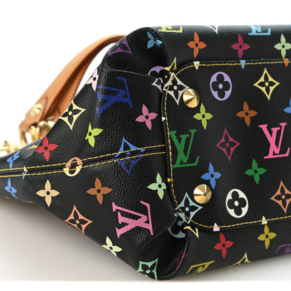 Louis Vuitton Monogram Multicolor Annie MM Black 9 of 13