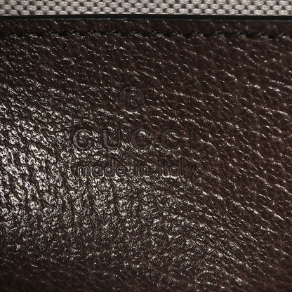 Gucci Monogram Jumbo GG Textured Dollar Calfskin Small Diana Tote Bag Camel Ebony New Acero Pomegranate Red 6 of 13