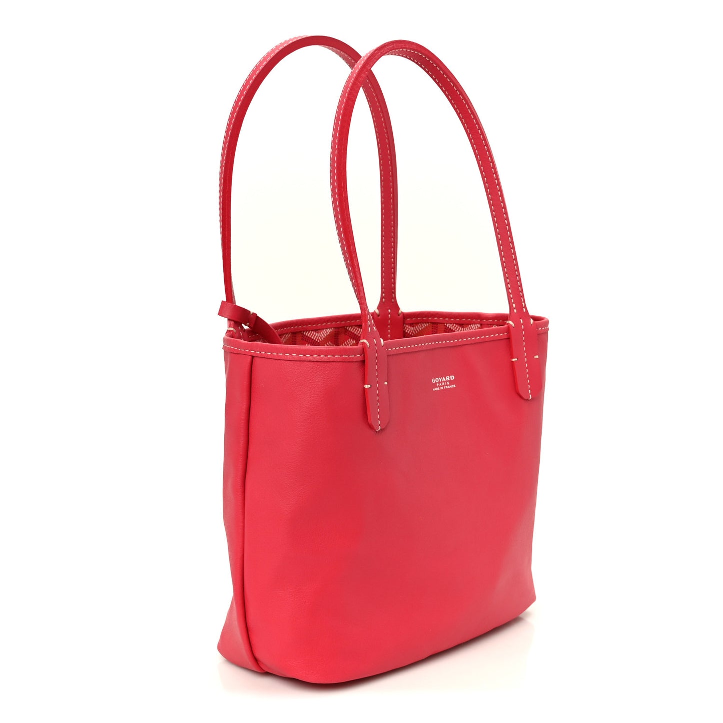 Goyardine Le Jardin Reversible Mini Anjou Fuchsia