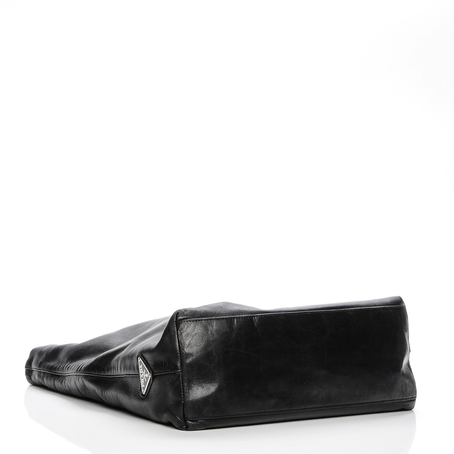 Soft Calf Lucite Hobo Nero Black